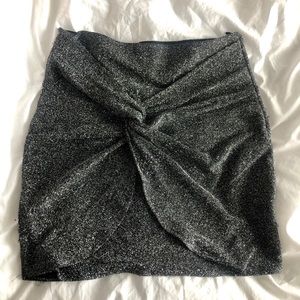Shimmery Skirt with Knot